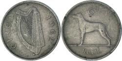World Coins - Coin, Ireland, 6 Pence, 1962