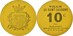 World Coins - Coin, France, Ville de Saint-Gaudens, Saint-Gaudens, 10 Centimes,