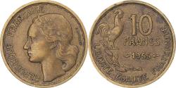 World Coins - Coin, France, Guiraud, 10 Francs, 1955, Paris, , Aluminum-Bronze