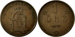 World Coins - Coin, Sweden, Oscar II, Ore, 1877, , Bronze, KM:745