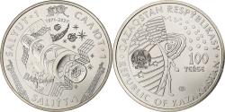 World Coins - Kazakhstan, 100 Tenge, Salyut-1, 2021, Kazakhstan Mint, Copper-nickel,