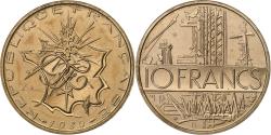 World Coins - France, 10 Francs, Mathieu, 1980, MDP, série FDC, Copper-Nickel-Aluminum