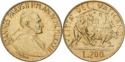 World Coins - Vatican, John Paul II, 200 Lire, 1982 (Anno IV), Rome, Aluminum-Bronze