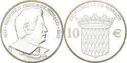 World Coins - Monaco, Honoré II, 10 Euro, 2012, Paris, , Silver, Gadoury:MC204