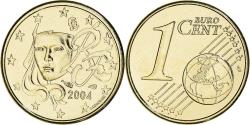 World Coins - France, Euro Cent, 2004, Paris, golden, , Bi-Metallic