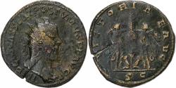 Ancient Coins - Postumus, Double Sestertius, 260-261, Trier, Bronze, , RIC:166