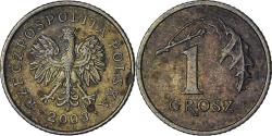 World Coins - Poland, Grosz, 2003