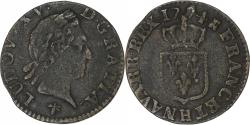 World Coins - France, Louis XV, Liard à la Vieille Tête, 1774, La Rochelle, Copper