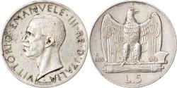 World Coins - Coin, Italy, Vittorio Emanuele III, 5 Lire, 1929, Rome, , Silver