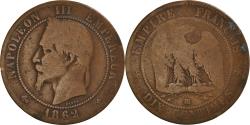 World Coins - Coin, France, 10 Centimes, 1862