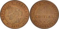 World Coins - Coin, France, Cérès, Centime, 1897, Paris, , Bronze, KM:826.1