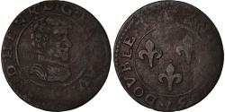 World Coins - Coin, France, ORANGE, Fred-Henri de Nassau, Double Tournois, 1637, Orange