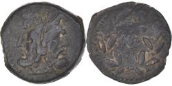 Ancient Coins - Coin, Sicily (under Roman rule), As, Late 2nd century BC, Uncertain Mint