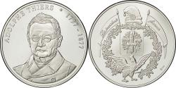 World Coins - France, Medal, Les Présidents de la République, Adolphe Thiers, , Silver