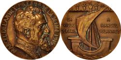 World Coins - France, Medal, Marcel Delanney Seine Prefect, History, 1915, , Bronze