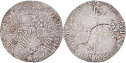 World Coins - Coin, Spanish Netherlands, Philip II, 1/20 Ecu, 1590, Tournai, , Silver