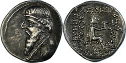 Ancient Coins - Coin, Parthia (Kingdom of), Mithradates II, Drachm, ca. 109-96/5 BC, Rhagai