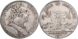 World Coins - France, Token, Louis XV, Monnaie de Paris, 1723, Silver,