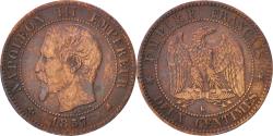 World Coins - Coin, France, Napoleon III, Napoléon III, 2 Centimes, 1857, Bordeaux