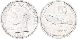 World Coins - Coin, Philippines, 10 Sentimos, 1988, , Aluminum, KM:240.2