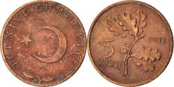 World Coins - Coin, Turkey, 5 Kurus, 1972, , Bronze, KM:890.2