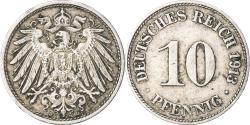 World Coins - Coin, GERMANY - EMPIRE, 10 Pfennig, 1913