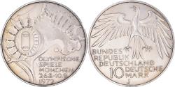 World Coins - Coin, GERMANY - FEDERAL REPUBLIC, 10 Mark, 1972, Hamburg, , Silver