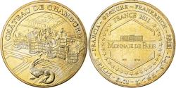 World Coins - France, Token, Chambord - Le château -Armoiries, 2011, Copper-nickel Aluminium