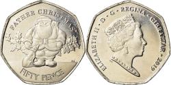 World Coins - Coin, Gibraltar, 50 Pence, 2019, Père Noël, , Cupro-nickel