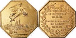 World Coins - France, Token, Chambre de Commerce de Rouen, 1802, Lecomte, , Vermeil