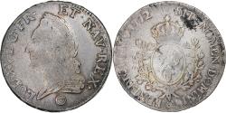 World Coins - France, Louis XV, Écu au buste lauré, 1772, Perpignan, Silver,