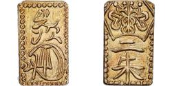 World Coins - Japan, Kōmei, 2 Shu, Man'en, 1860-1869, Edo, Electrum,