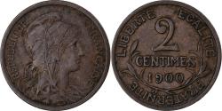 World Coins - France, 2 Centimes, Dupuis, 1900, Paris, Bronze, , Gadoury:107, KM:841