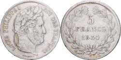World Coins - Coin, France, Louis-Philippe, 5 Francs, 1834, Toulouse, , Silver