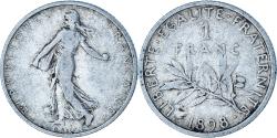 World Coins - Coin, France, 1 Franc, 1898, Paris, , Silver, Gadoury:467