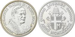 World Coins - France, Medal, Jean-Paul II, Lourdes, 1983, Monnaie de Paris, Silver, Editions