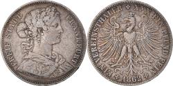 World Coins - Coin, German States, FRANKFURT AM MAIN, Thaler, 1862, , Silver, KM:370