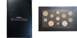 World Coins - France, Set 1 c. - 100 frs., 1990, Monnaie de Paris, série FDC,