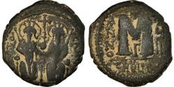Ancient Coins - Coin, Justin II, Follis, 573-574, Antioch, , Copper, Sear:379