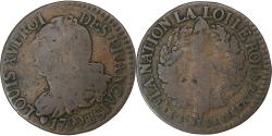 World Coins - France, Louis XVI, 3 Deniers, 1792, Strasbourg, Copper, , Gadoury:4