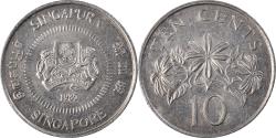 World Coins - Coin, Singapore, 10 Cents, 1985