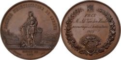 World Coins - France, Medal, Société d'horticulture de Genève, 1909, Bronze,