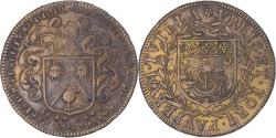 World Coins - France, Token, Lescot, recette générale des pauvres, 1648, , Copper