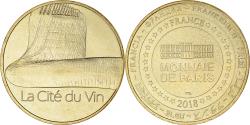 World Coins - France, Token, BORDEAUX - Cité du Vin N°2 - Une Architecture Evocatrice, 2018