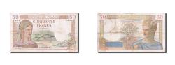 World Coins - Banknote, France, 50 Francs, 50 F 1934-1940 ''Cérès'', 1935, 1935-12-19