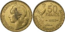 World Coins - France, 50 Francs, Guiraud, 1953, Paris, Aluminum-Bronze, , KM:918.1