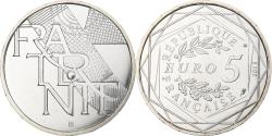 World Coins - France, 5 Euro, Fraternité, 2013, Pessac, Billon,