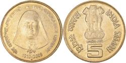 World Coins - Coin, INDIA-REPUBLIC, 5 Rupees, 2009, , Nickel-brass, KM:413