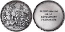 World Coins - France, Medal, Révolution Française, Bataille de Valmy, History, Lecuyer