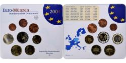 World Coins - Germany, 1 Cent to 2 Euro, 2004, Munich, Set Euro,